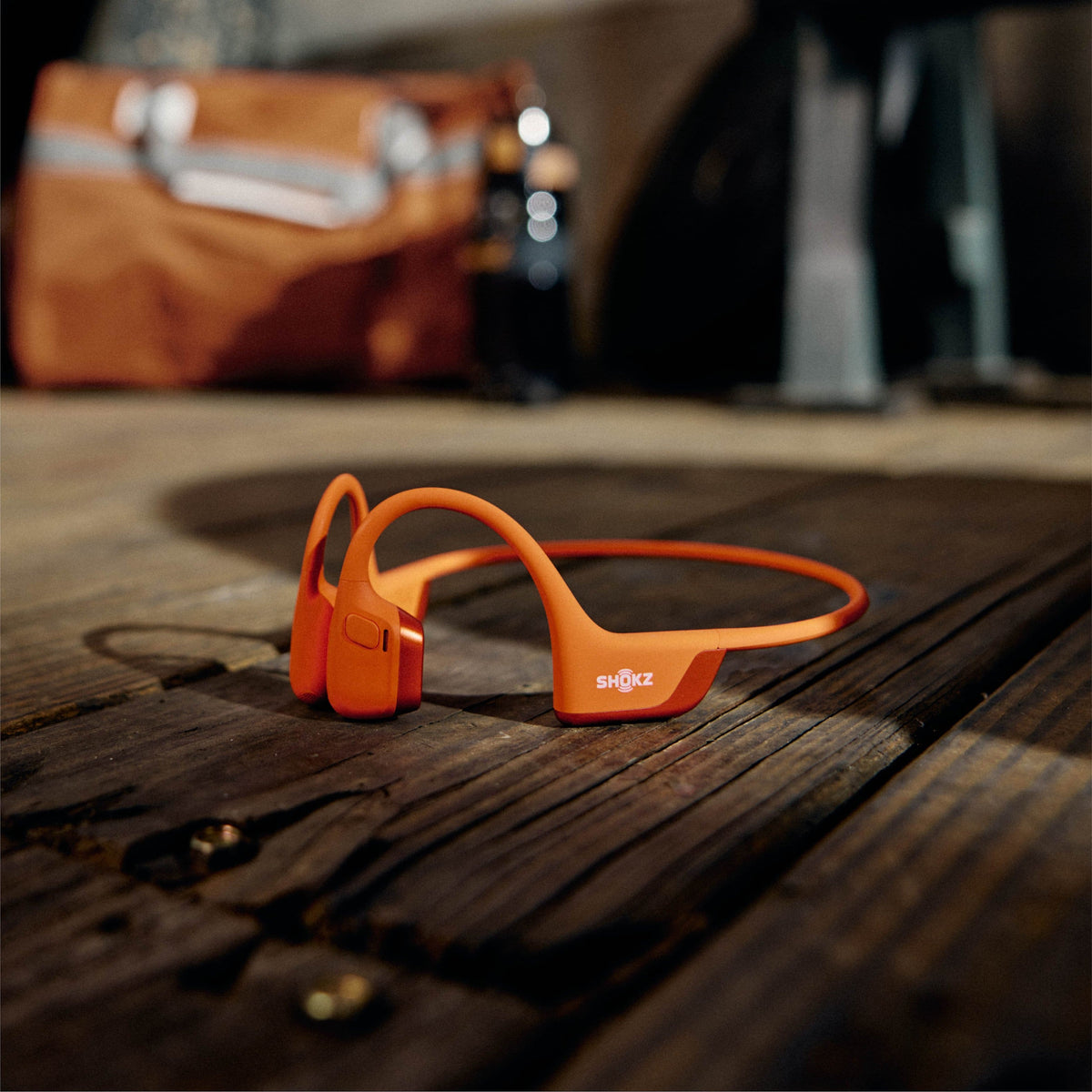 Shokz - OpenRun Pro 2 Mini Wireless Bone Conduction Open-Ear Bluetooth Sports Headphones - Orange