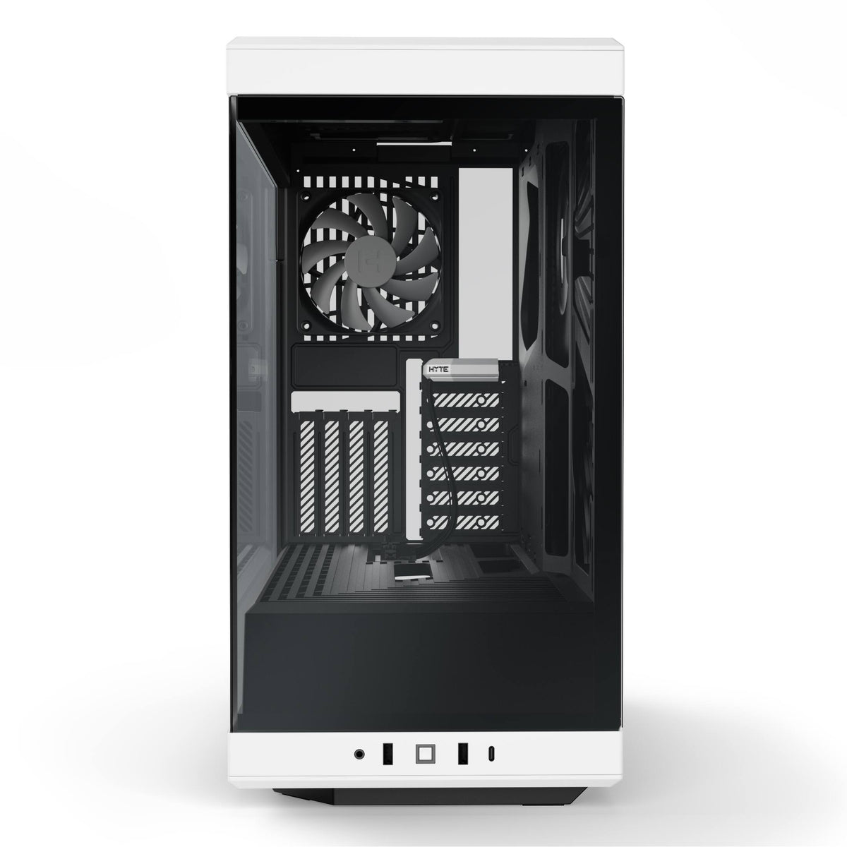 HYTE - Y40 ATX Mid-Tower PC Case - White