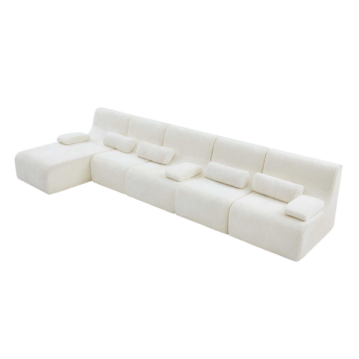 Sofá seccional de gran tamaño, asientos para sala de estar con diseño modular