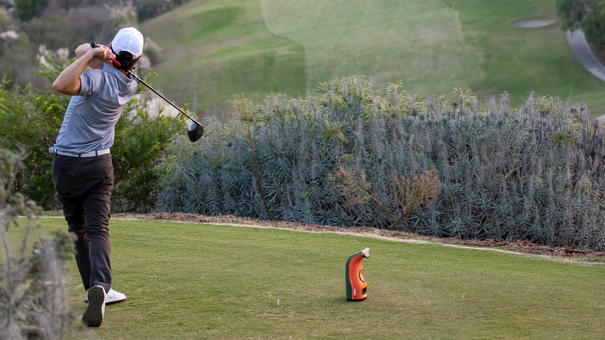 Bushnell - Circle B Edition Launch Pro Launch Monitor - Orange