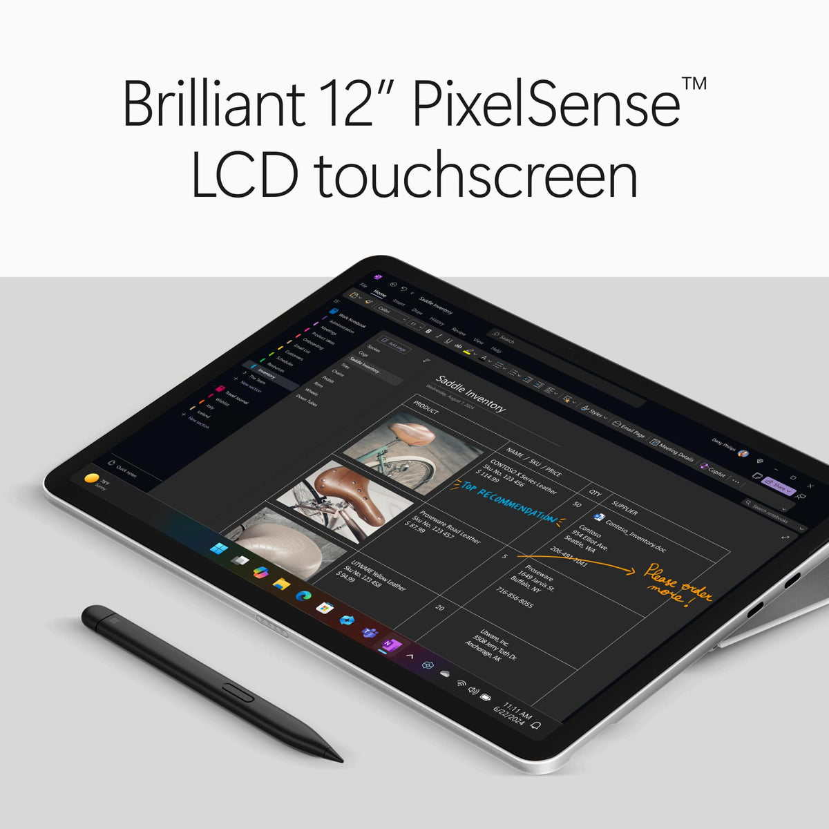 Microsoft - Surface Pro - 12" Touchscreen - Snapdragon X2 Plus (6 Core) - 16GB Memory - 256GB UFS - Device Only - Platinum