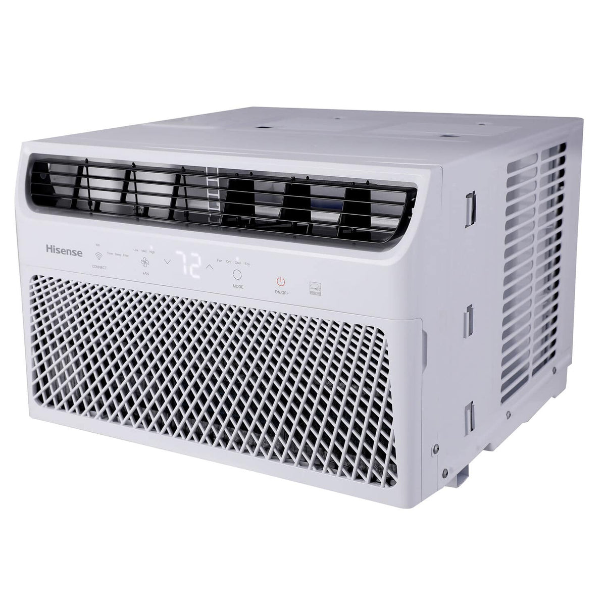Hisense - 10,000 BTU Window Air Conditioner with Inverter Technology & ConnectLife App 450 Sq. Ft. with Remote - White