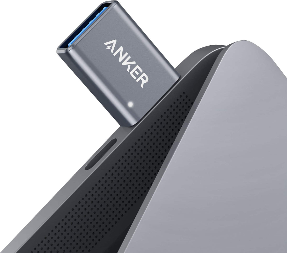 Anker - USB-C to USB 3.0 Female Adapter 2-pack - Gray