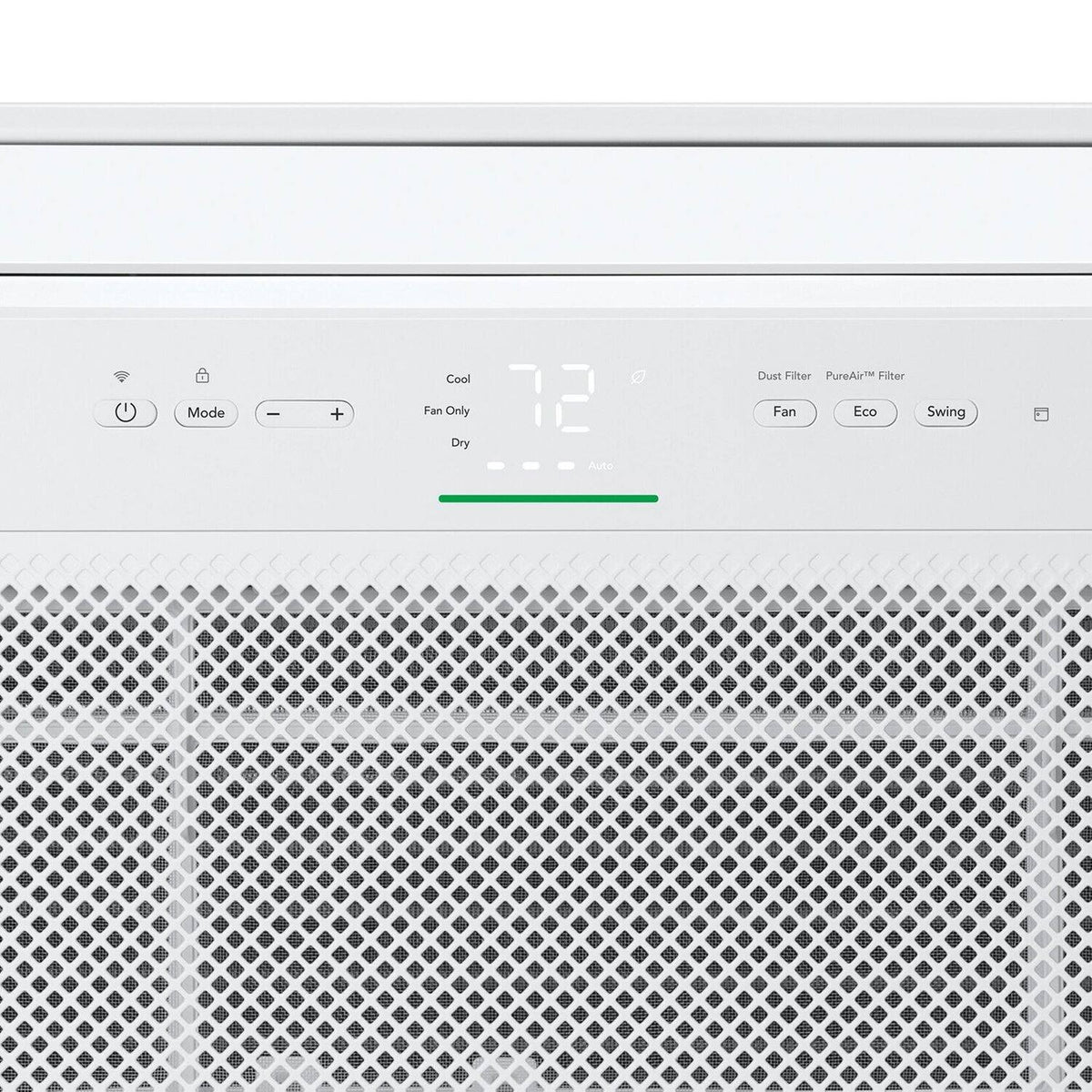 Frigidaire - Gallery 115V 10,000 BTU 450 Sq. Ft. Smart Inverter Window Air Conditioner with Remote - White