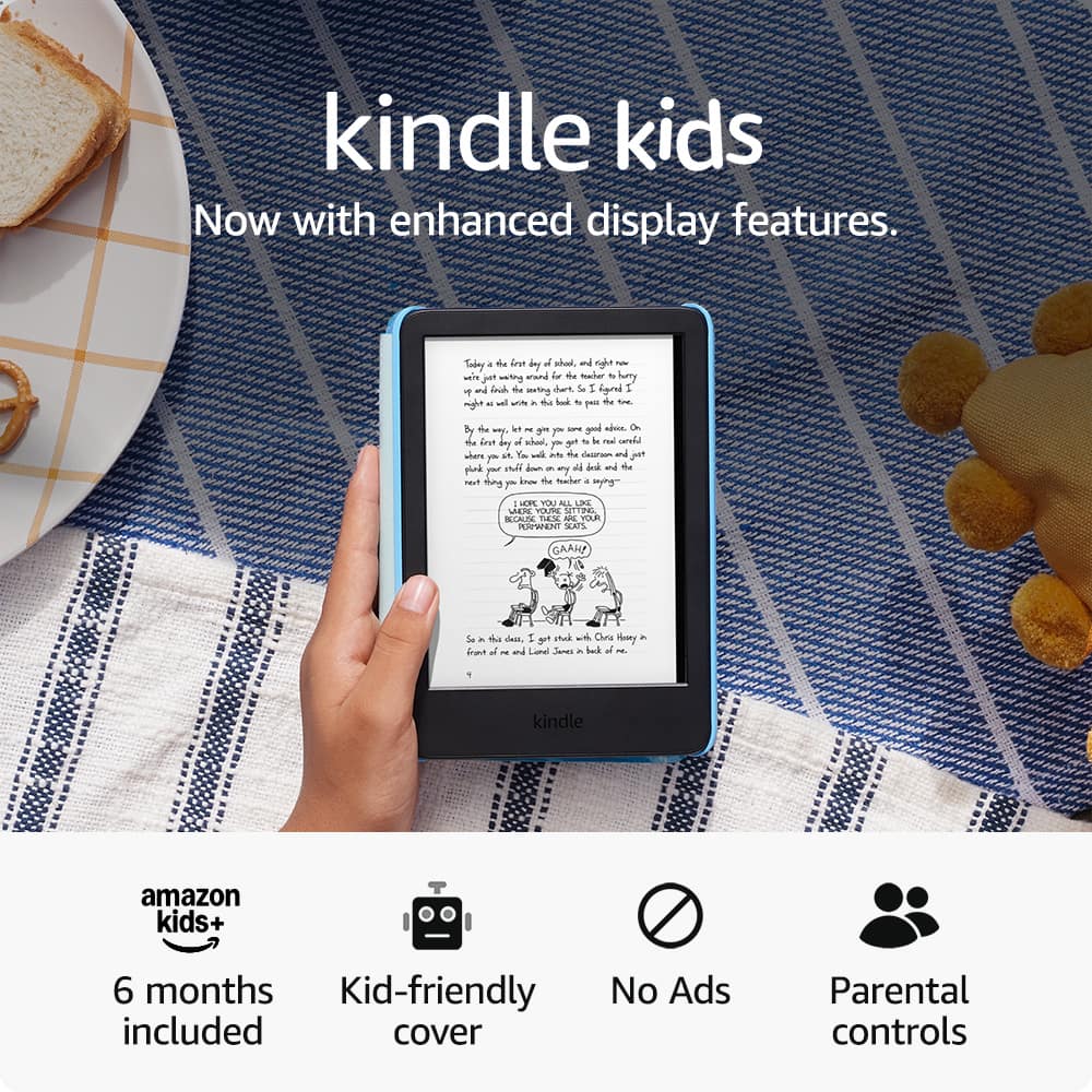 Amazon - Kindle Kids (16 GB) - 2024 - Ocean Explorer