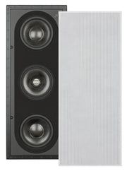 Sonance - R1 REFERENCE RECTANGLE SINGLE SPEAKER - Reference 5-1/4" 3-Way In Wall Rectangle Speaker (Each) - Paintable White