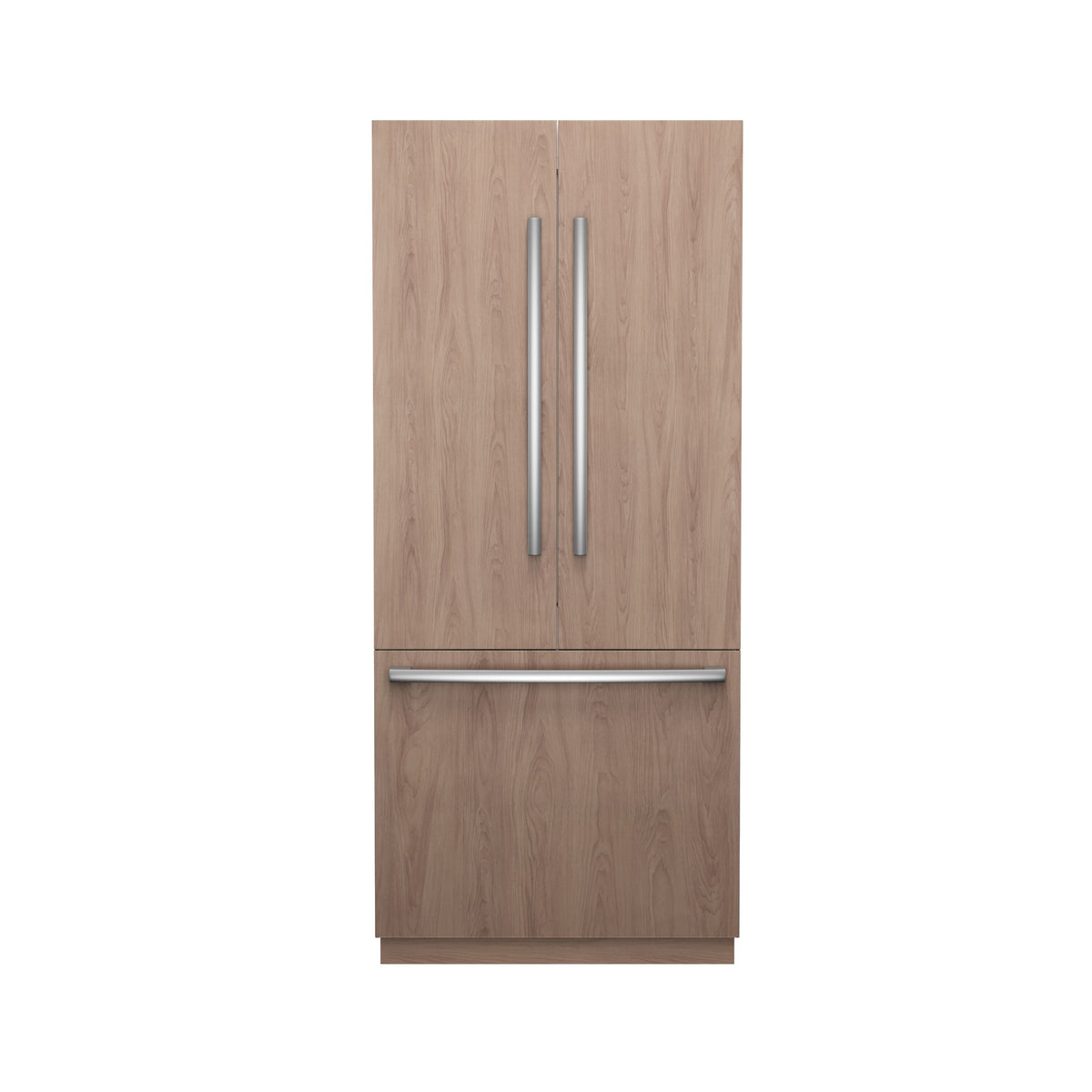 Bosch - Benchmark Series 36 in. Wide 20.1 Cu. Ft. French Door Bottom Freezer Built-in Smart Refrigerator - Custom Panel Ready