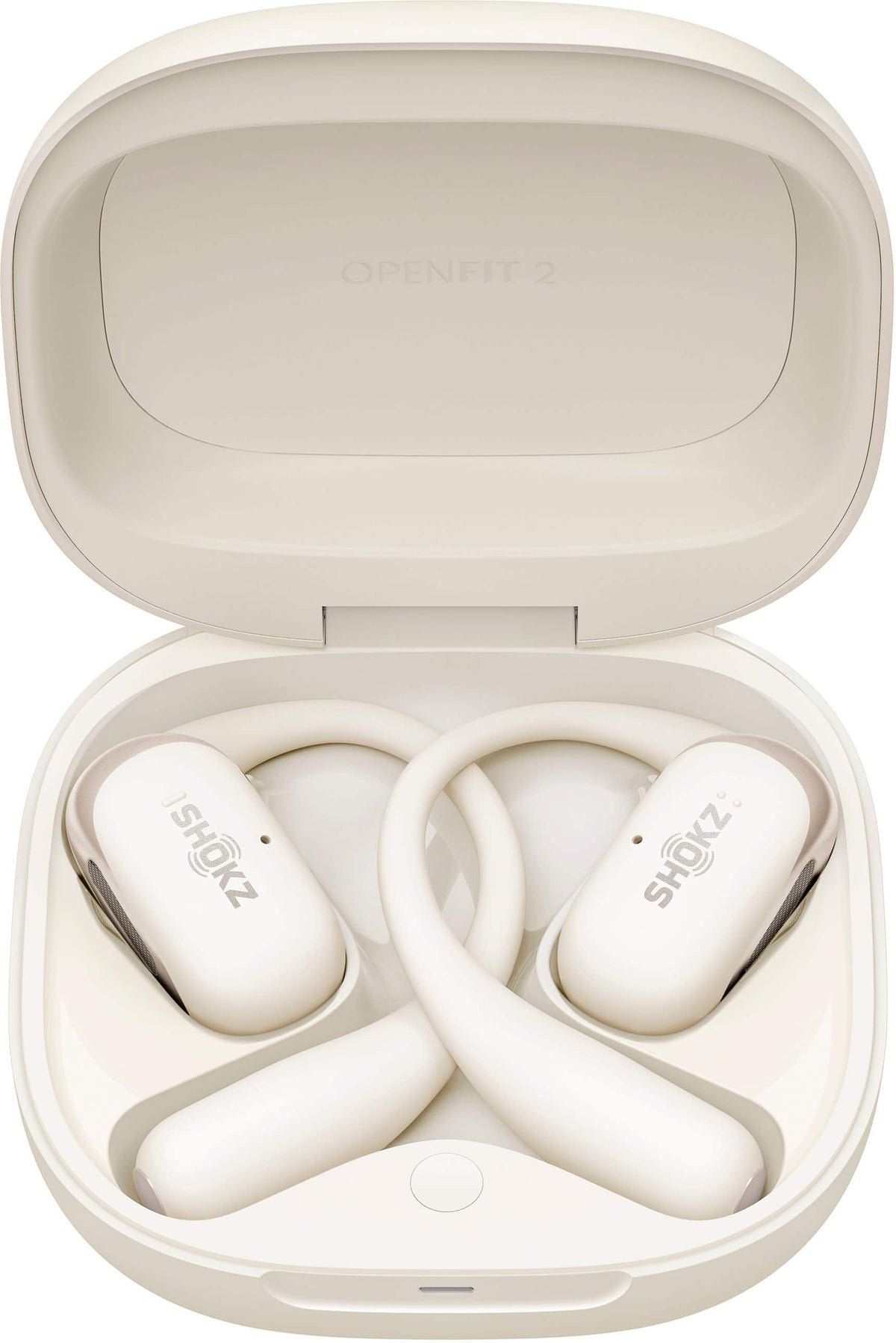 Shokz - OpenFit 2 Open-Ear True Wireless Earbuds - Beige