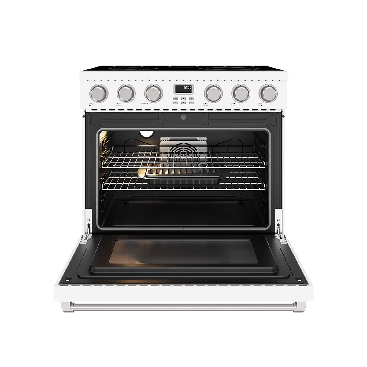 Thor Kitchen - 6.0 Cu. Ft. Freestanding Electric Convection Range - Matte White