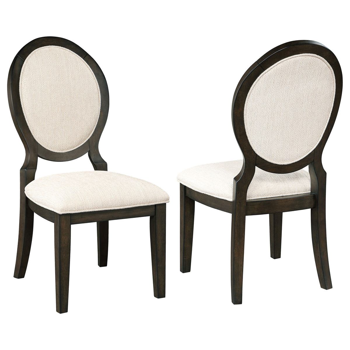 Fulton - Oval Back Dining Side Chair (Set of 2) - Espresso