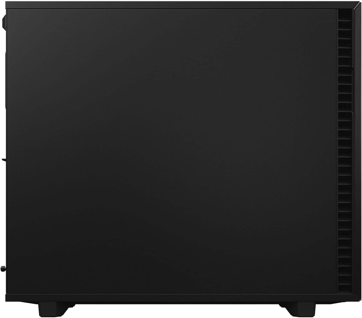 Fractal Design - Define 7 Black Brushed Aluminum/Steel E-ATX Silent Modular Mid Tower PC Case - Black