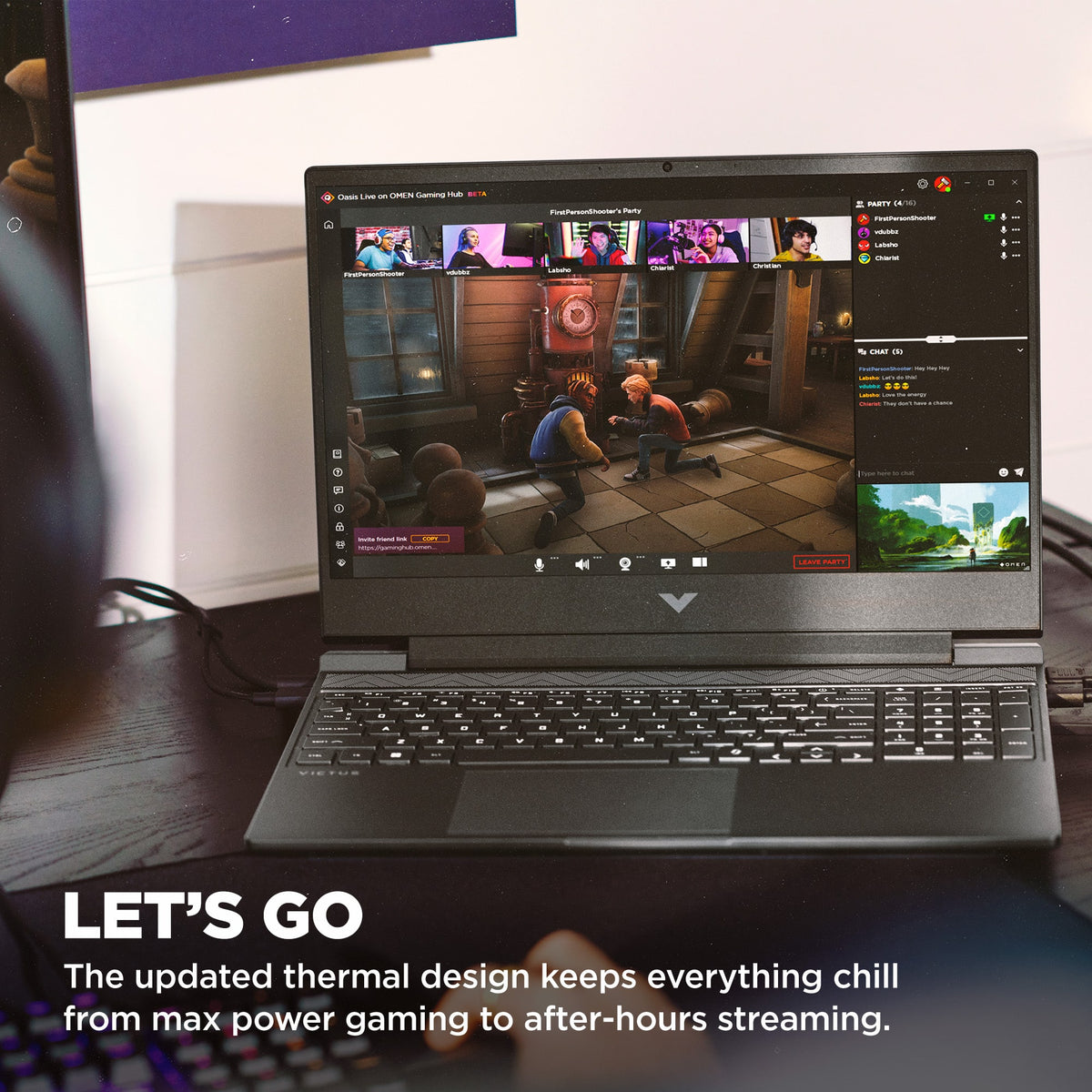 HP - Victus 15.6" 144Hz Full HD Gaming Laptop - Intel Core i5 13420H 2023 - 8GB Memory - NVIDIA GeForce RTX 3050 - 512GB SSD - Mica Silver