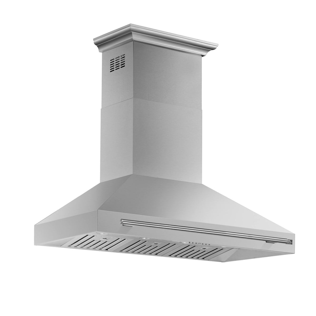 Forno Appliances - 48 inches - Externally Vented & Recirculating - Wall Range Hood - Silver