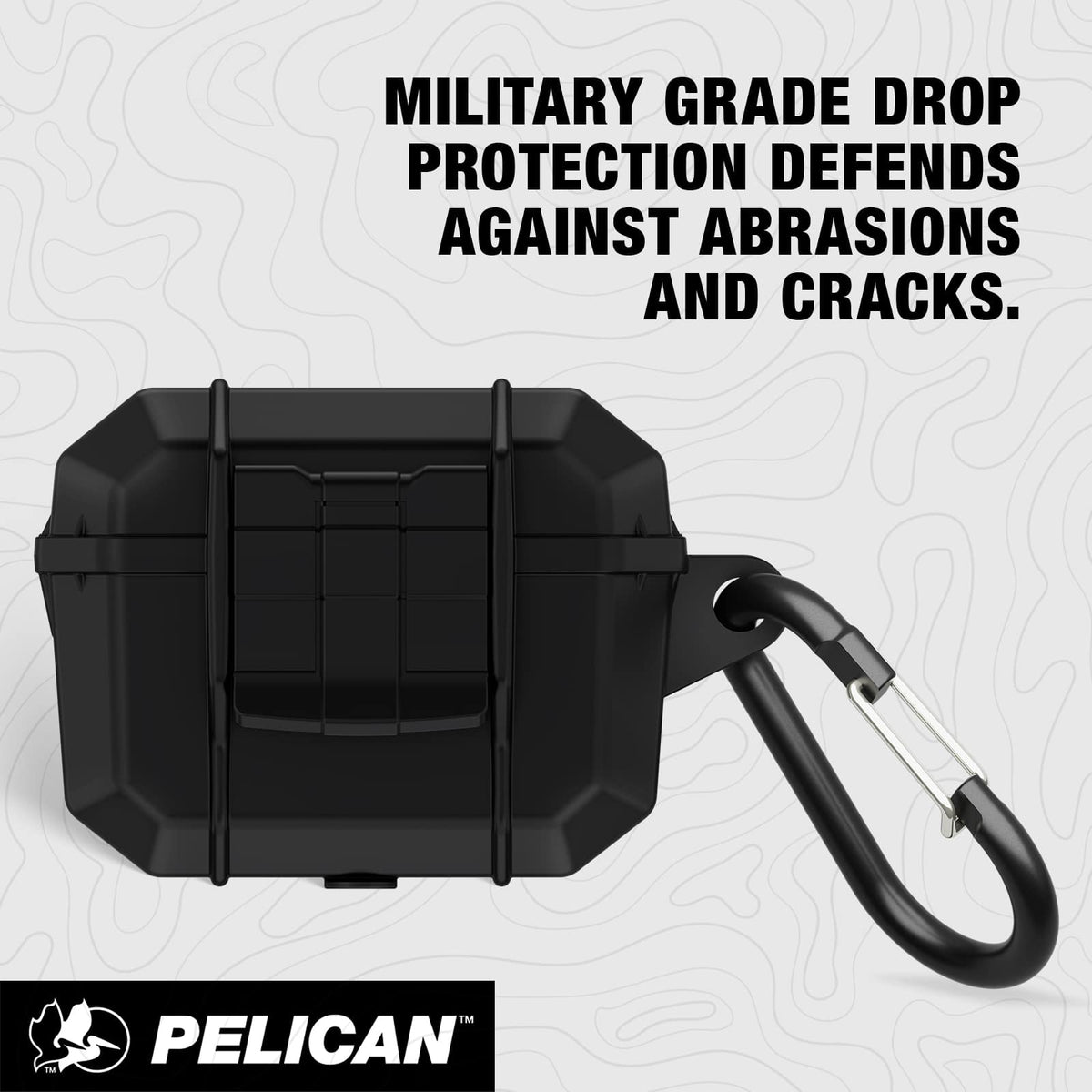 Pelican - Marine Case for Apple Airpods Pro 3rd Generation - Black
