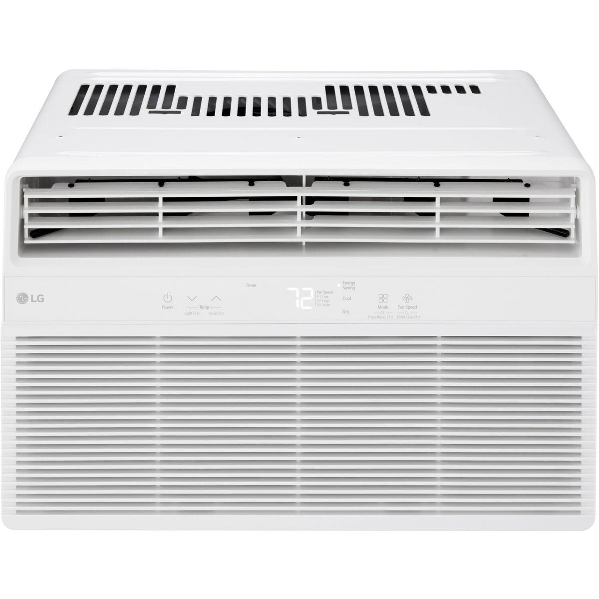 LG - 250 Sq. Ft. 6,000 BTU Window Air Conditioner - White