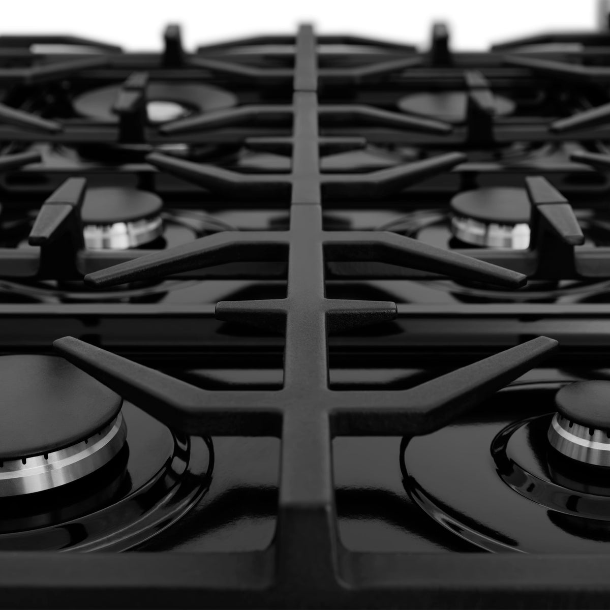 ZLINE - 36 in. Wide 6 Burner 4.6 cu. ft. Legacy Freestanding Dual Fuel Range with  Electric Convection Oven in Stainless Steel - Stainless Steel