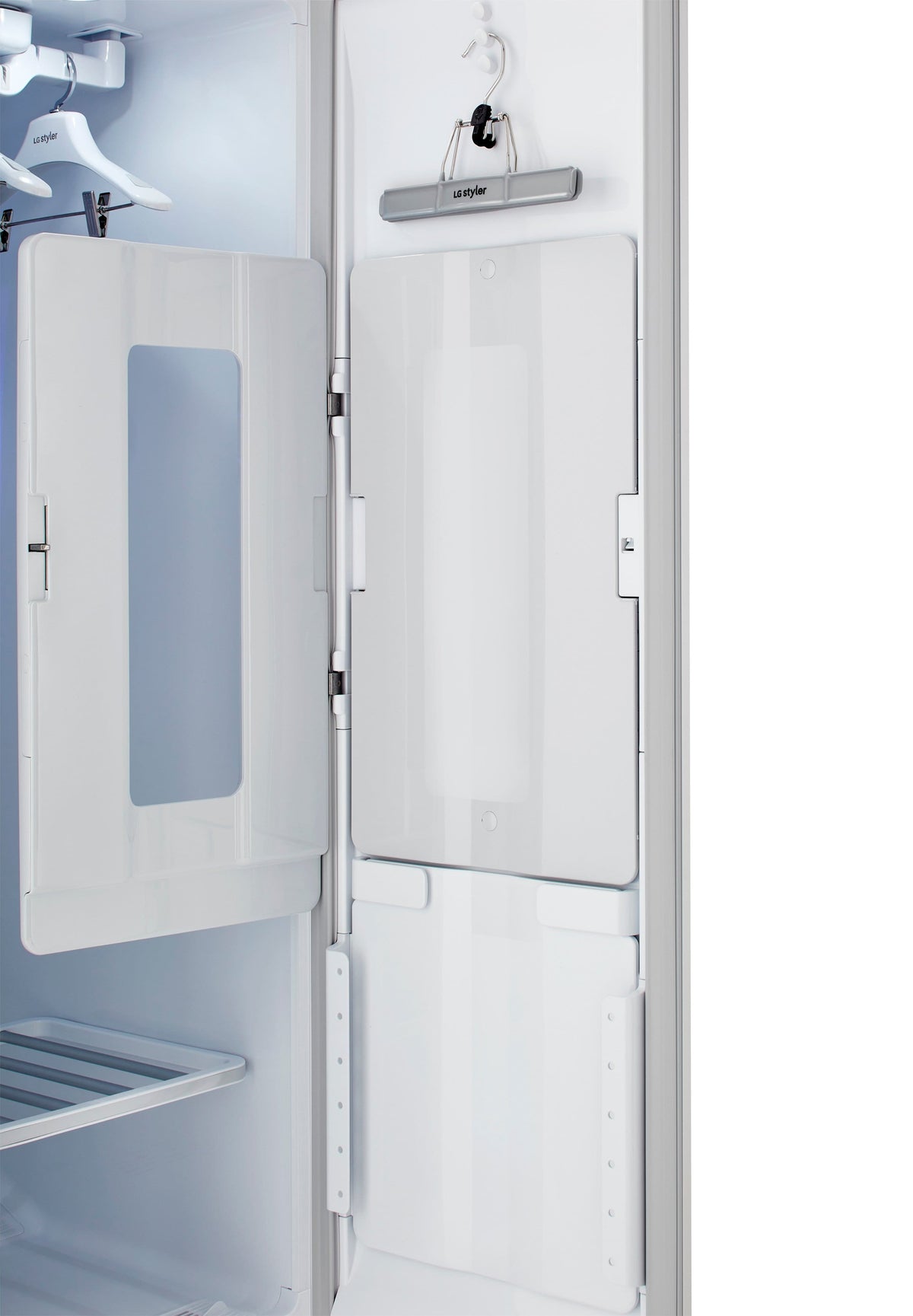 LG - Styler 18-in Wide Smart Steam Clothing Care System - White