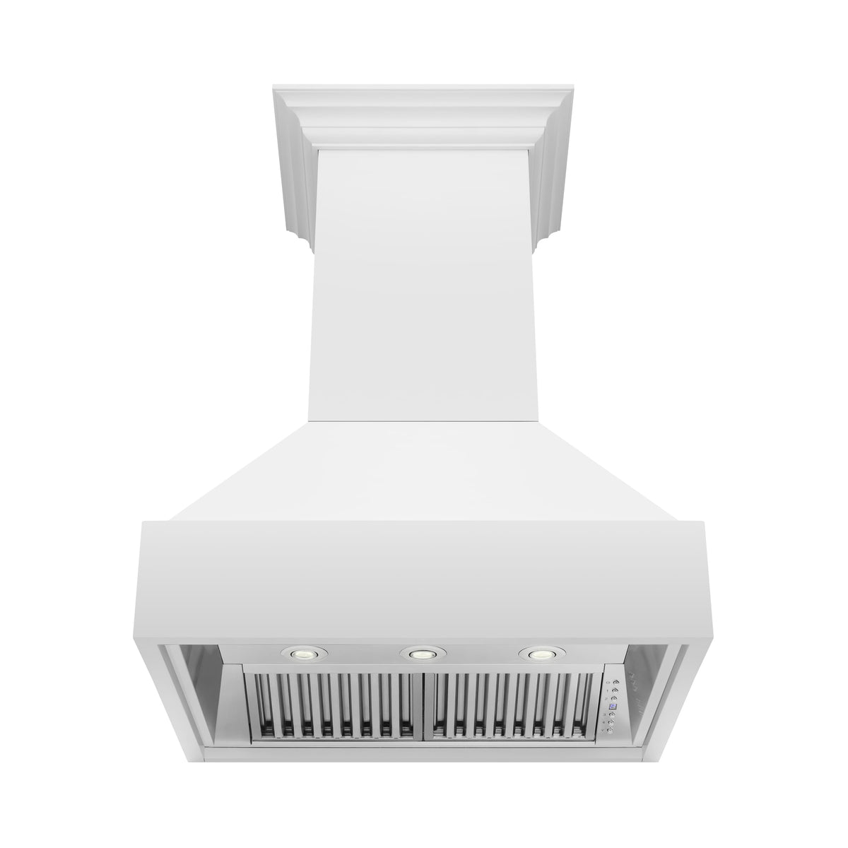 ZLINE - 30 inches - Externally Vented - Wall Range Hood - Rustic Bright White Finish