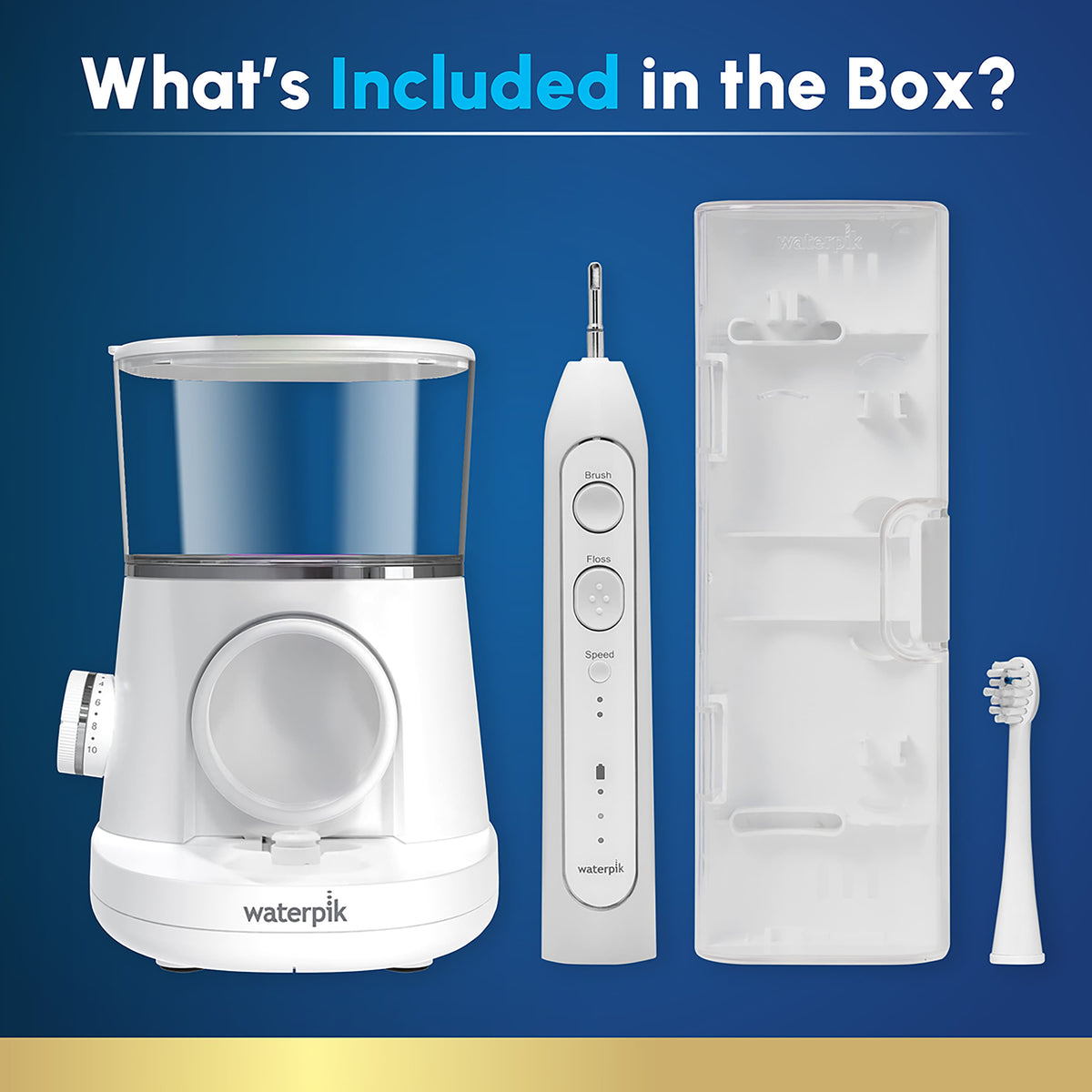 Waterpik - Sonic-Fusion 2.0 - White