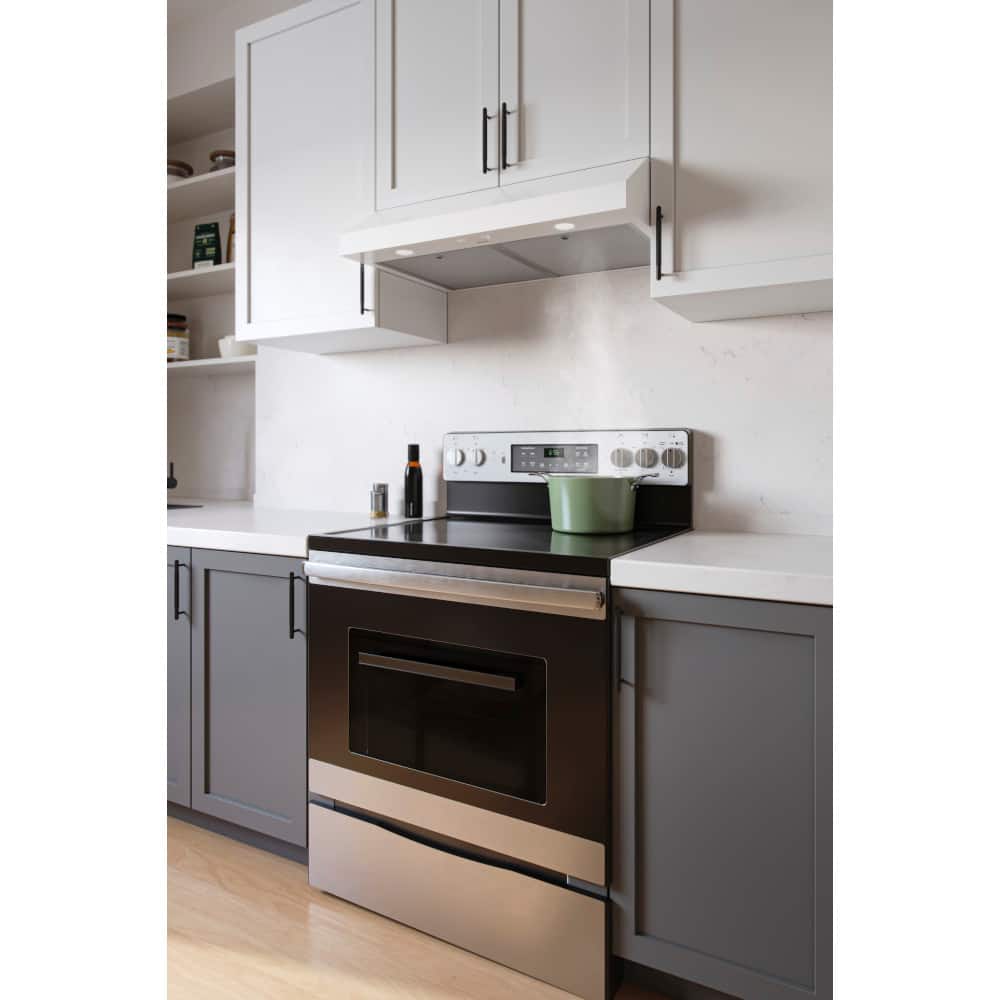 Broan - 36 inches - Convertible - Under cabinet Range Hood - White