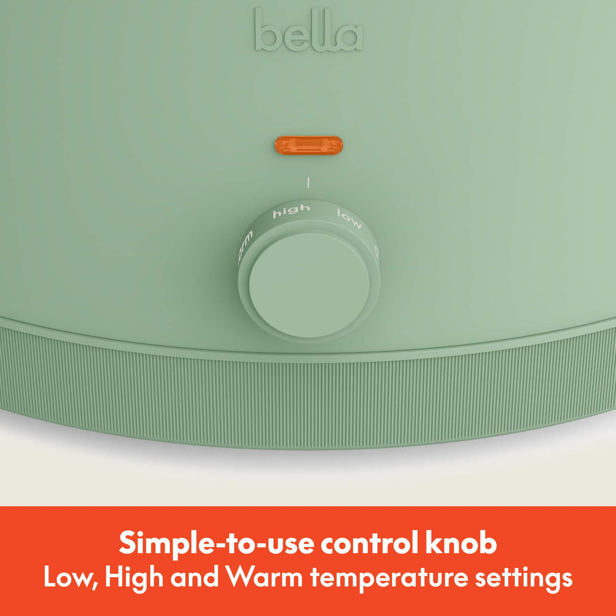Bella - 6-qt. Manual Slow Cooker - Seaglass