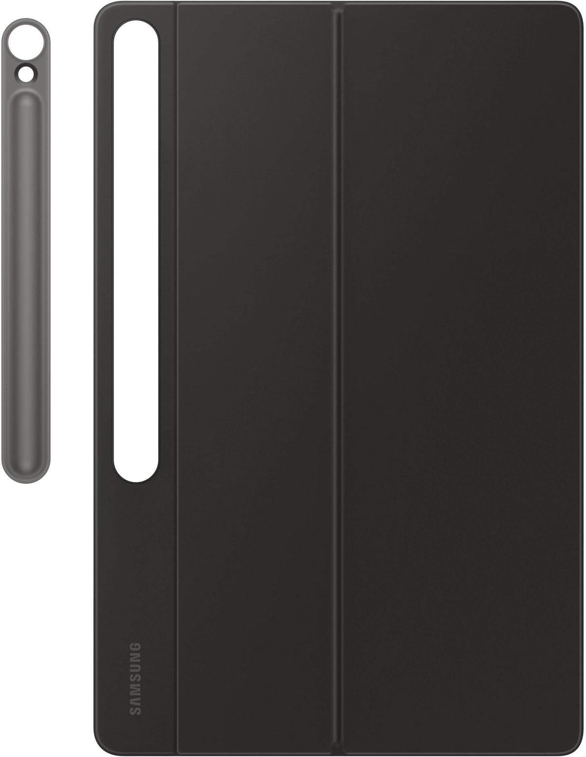 Samsung - Galaxy Tab S10 FE+ Book Cover Keyboard -AI Key - Black