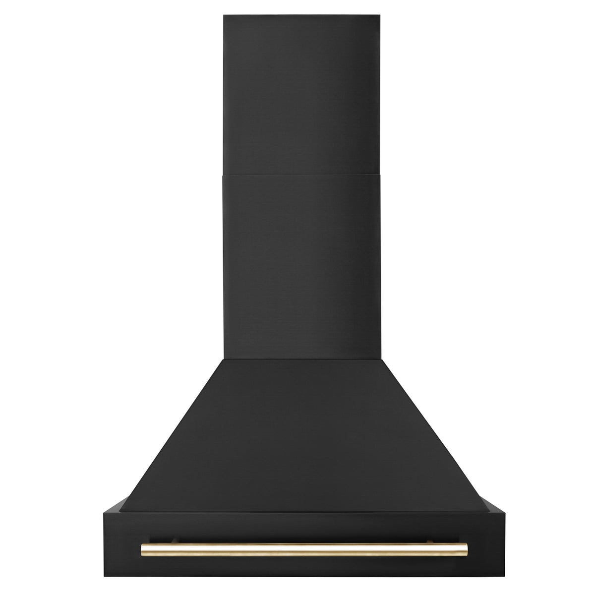 ZLINE - 30 inches - Externally Vented - Wall Range Hood - Black Stainless Steel