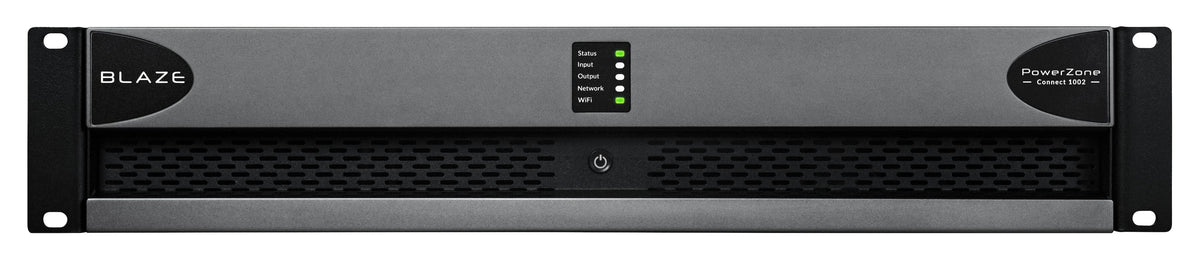 Sonance - Blaze PowerZone Connect 1002 – 1000 W DSP-enabled Class-D amplifier with 2 channels (Each) - Black