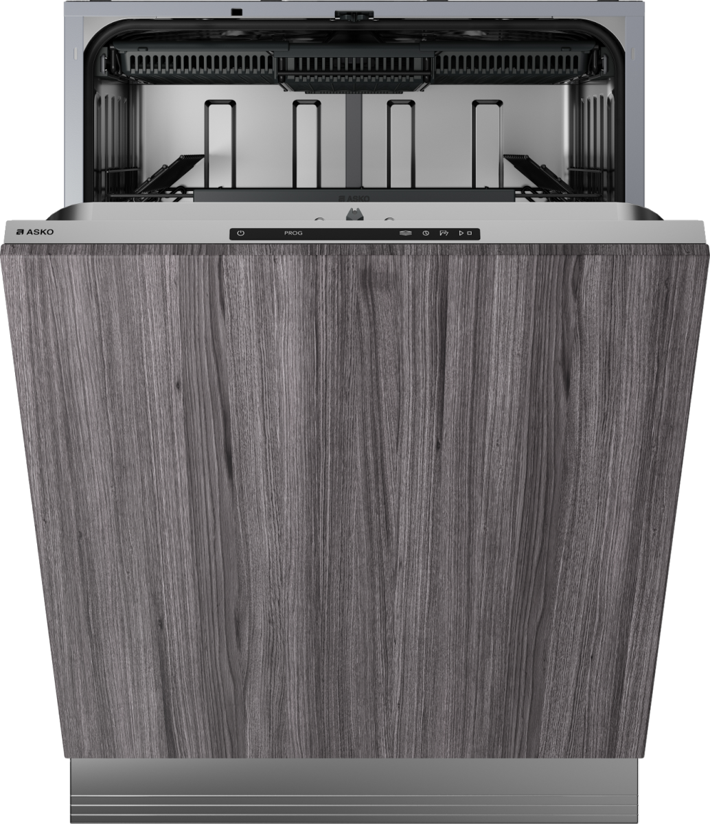 Asko - 24" Fully Integrated Dishwasher, Panel Ready, 14 Place Settings, 42 dBA - Custom Panel Ready