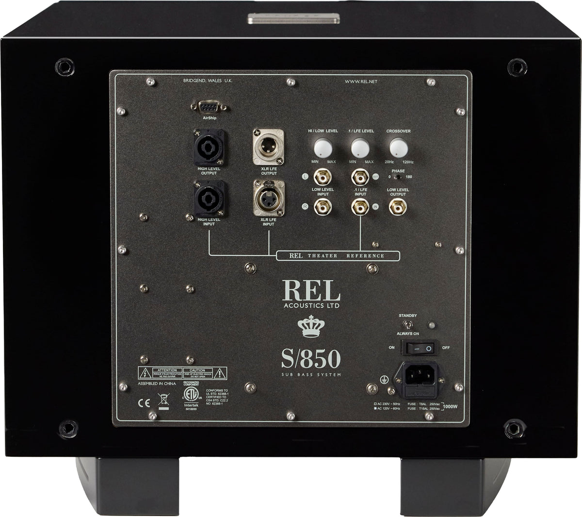 REL - S/850 - Black