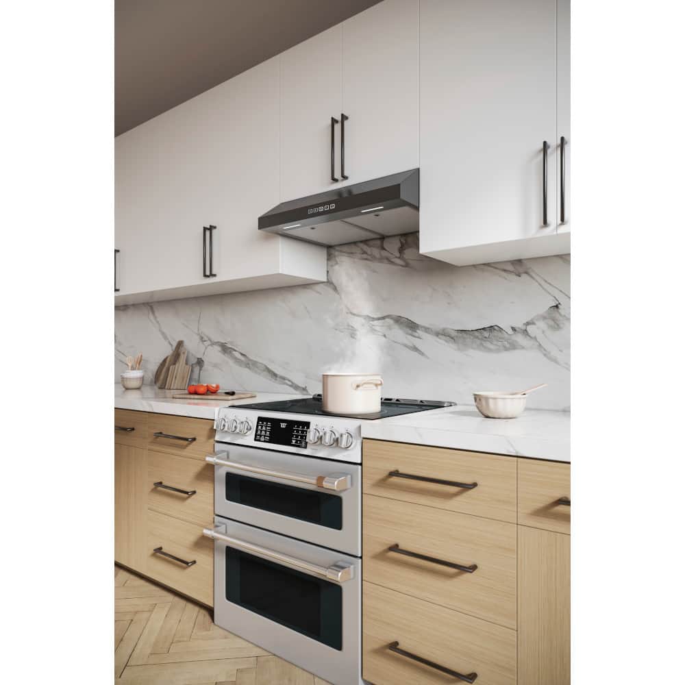 Broan - 36 inches - Convertible - Under cabinet Range Hood - Black