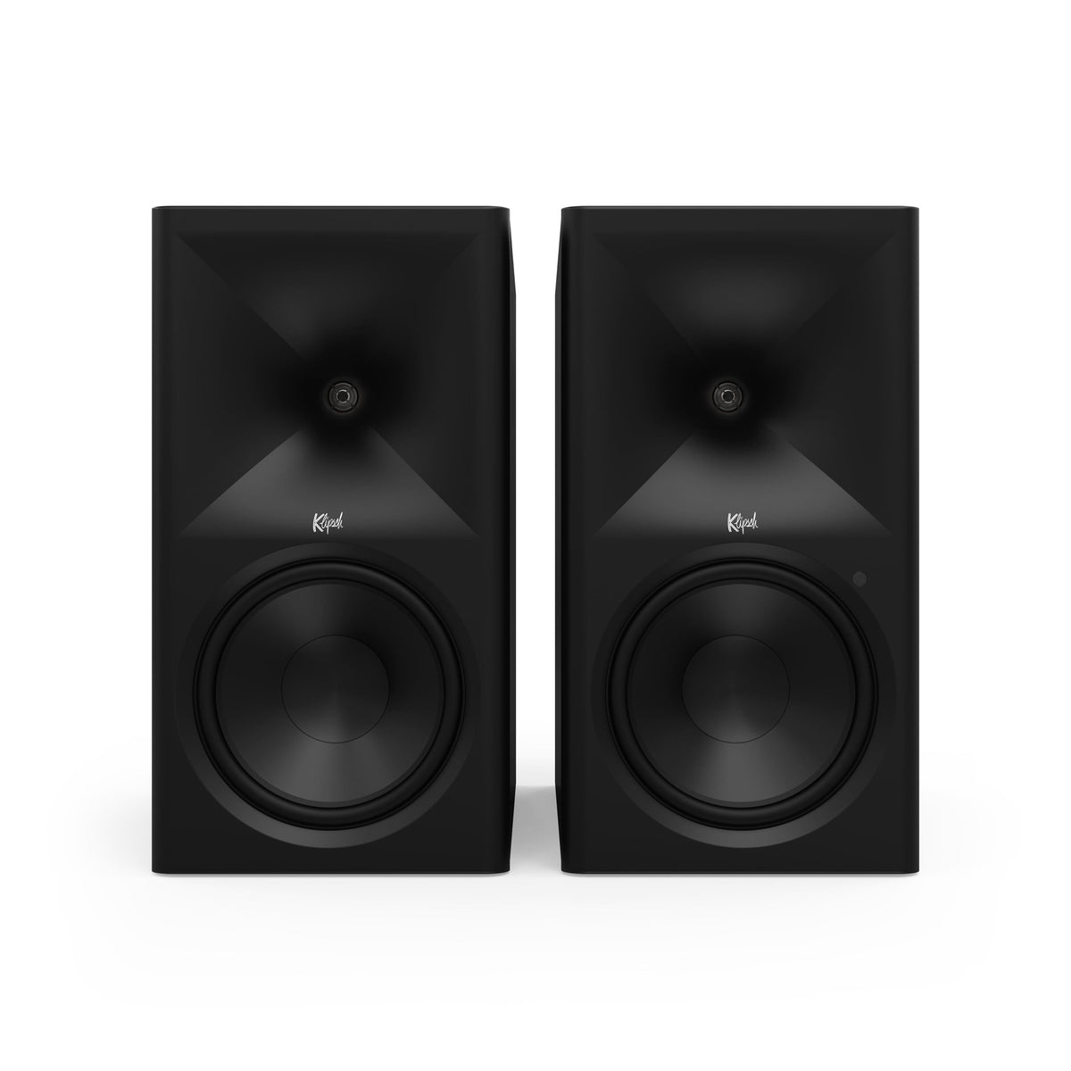 Klipsch - The Nines II Powered Bookshelf Speakers (Pair) - Black