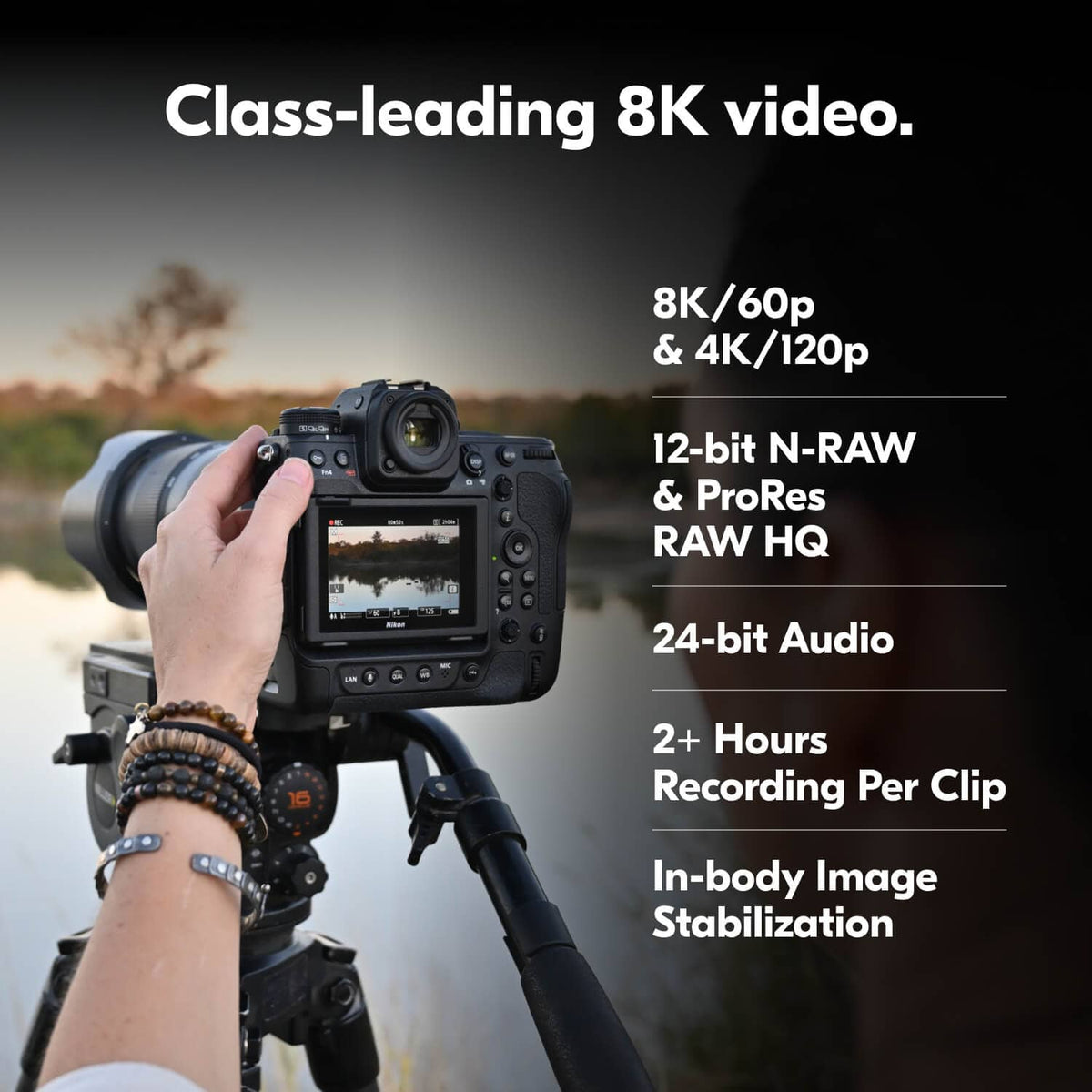 Nikon - Z 9 8K Video Mirrorless Camera (Body Only) - Black