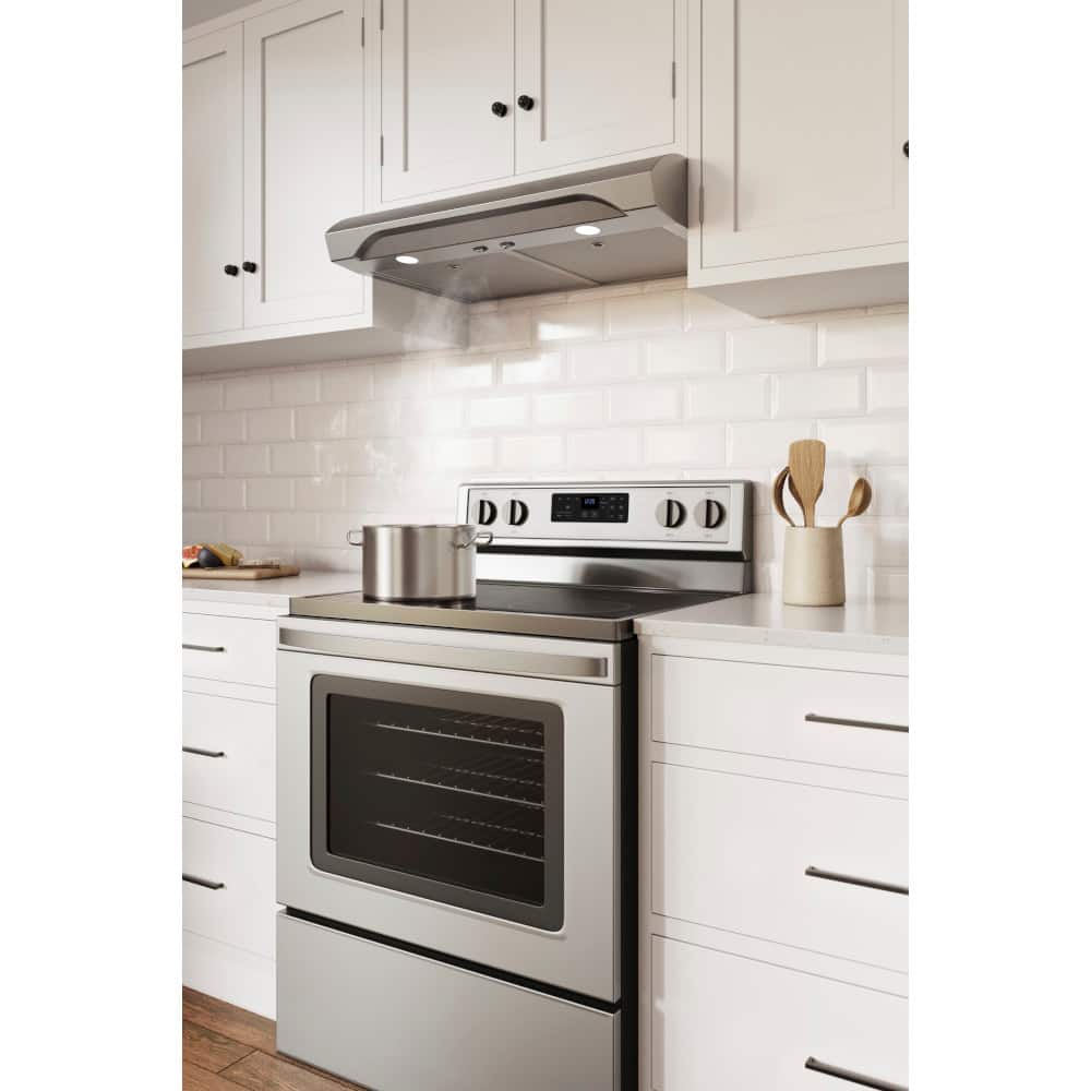 Broan - 30 inches - Convertible - Under cabinet Range Hood - Stainless Steel