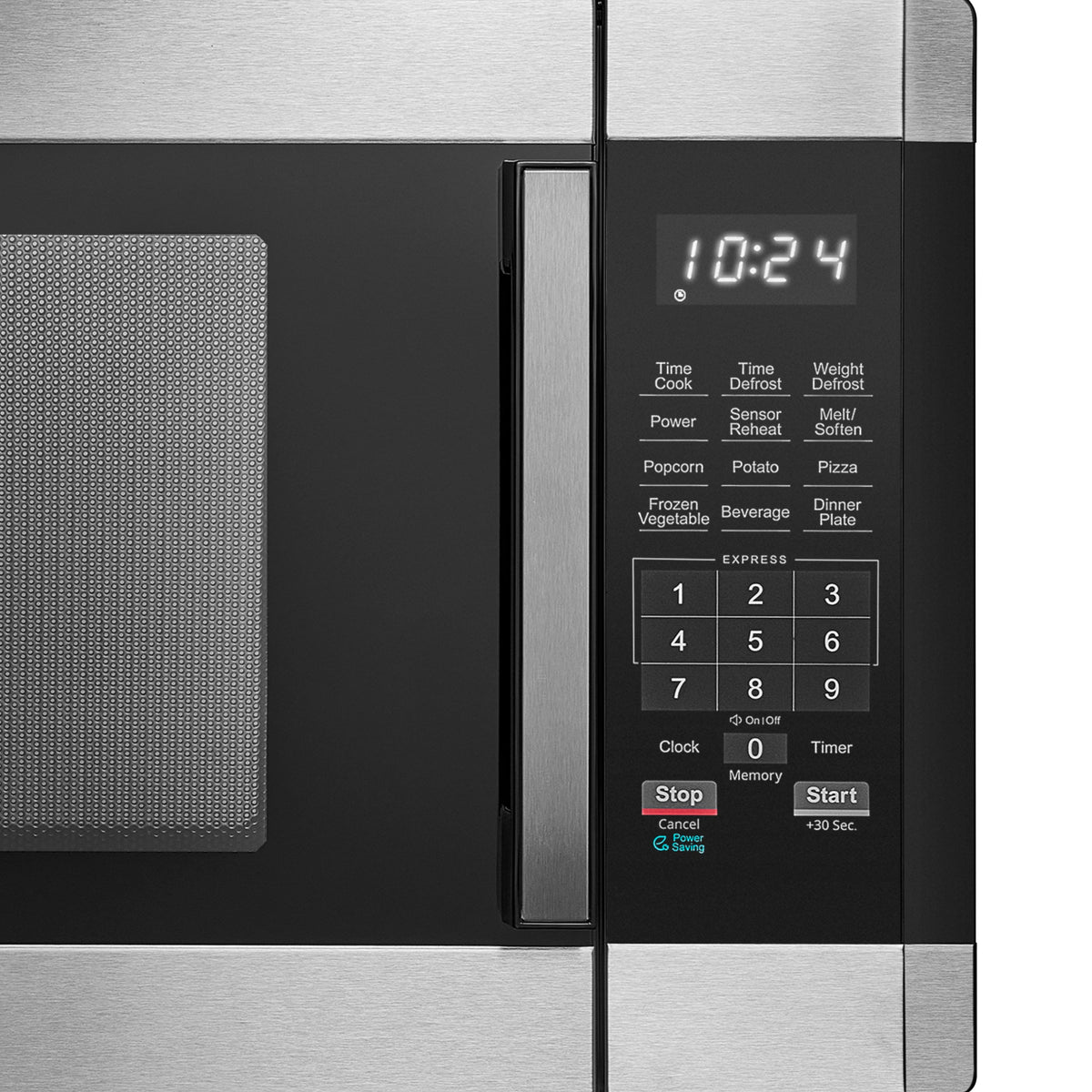 Insignia™ - 1.6 Cu. Ft. Countertop Microwave with Sensor Cooking and Inverter Technology - Stainless Steel