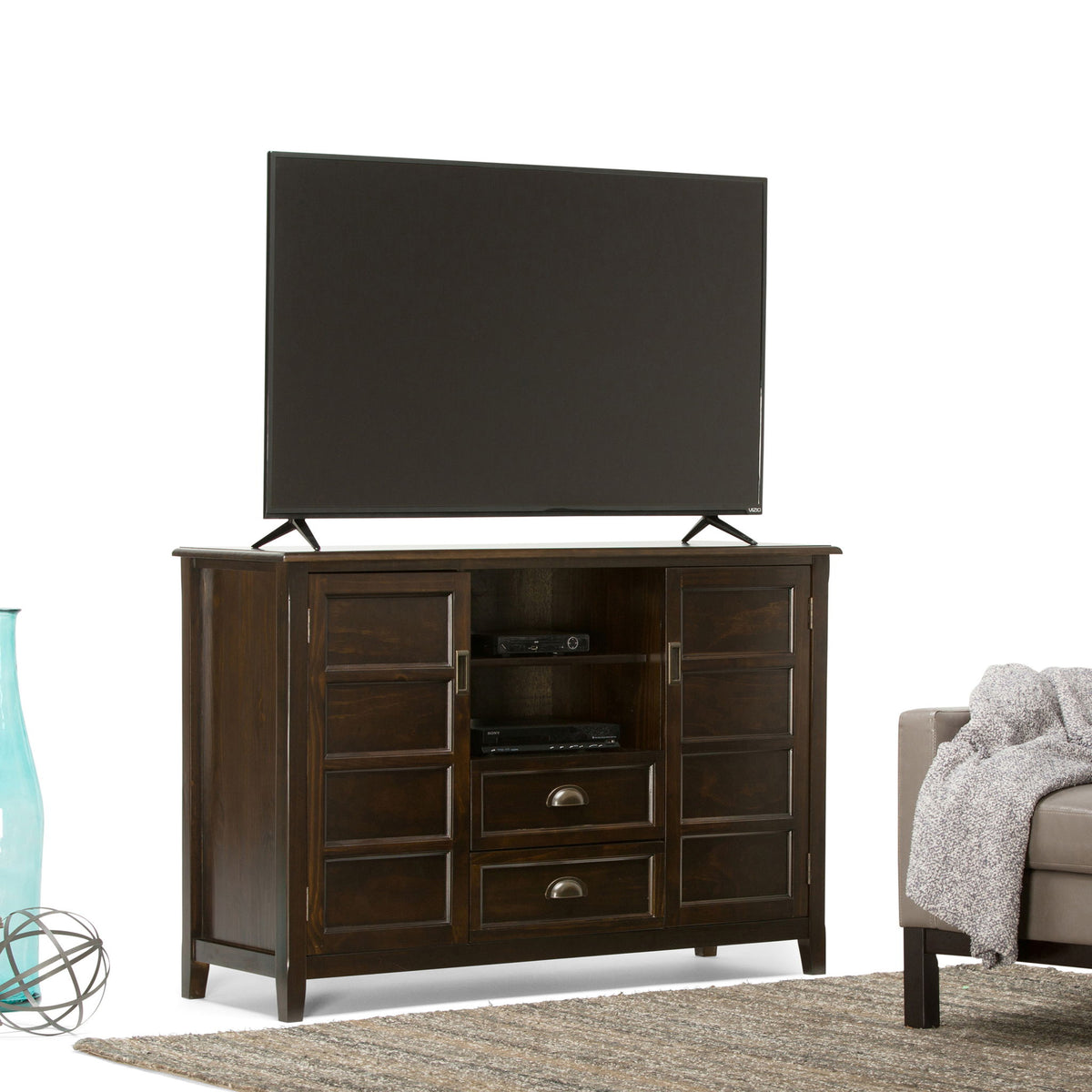 Burlington - Handcrafted Tall TV Media Stand