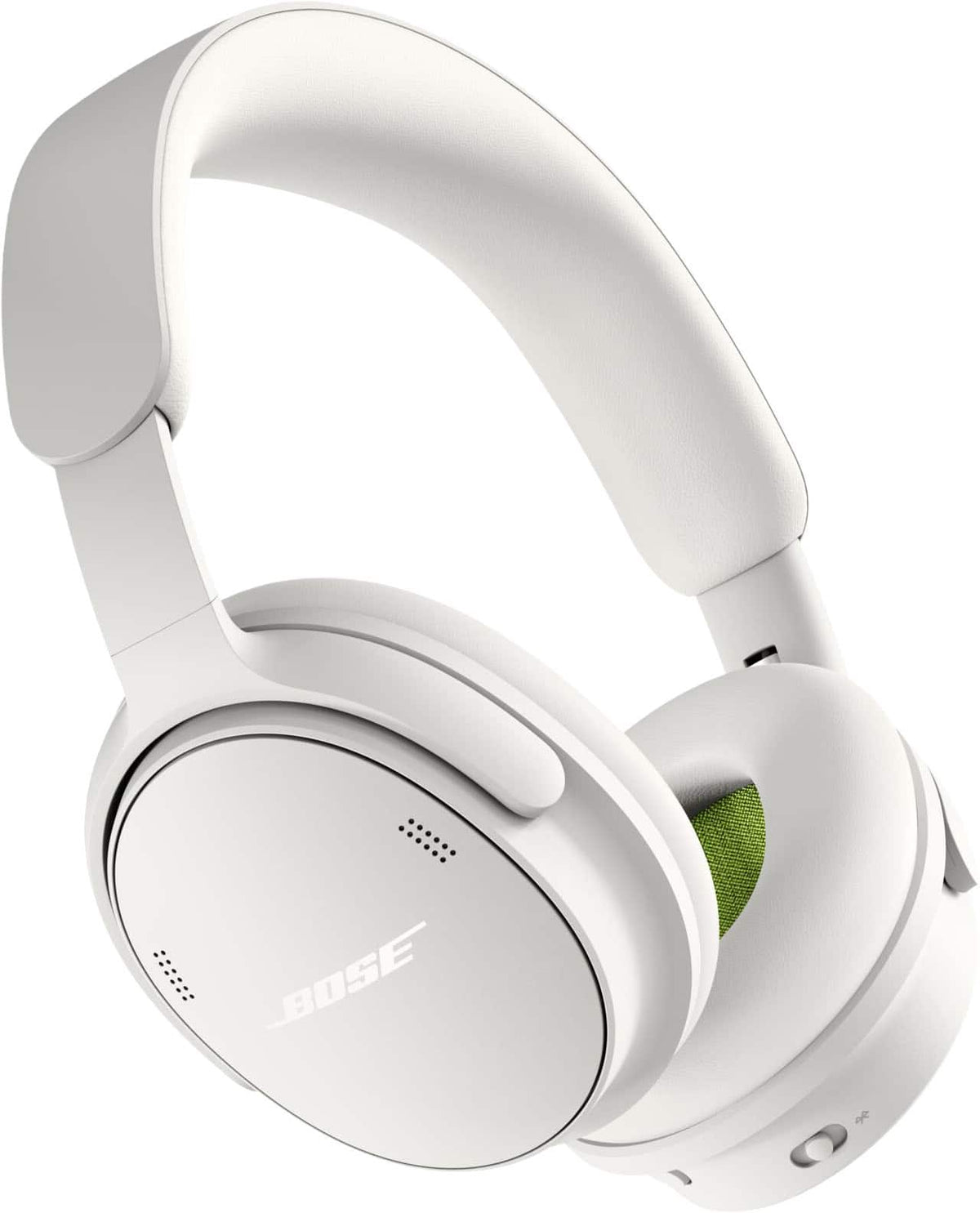 Bose - QuietComfort Headphones (2nd Gen) - Wireless, Over Ear, Active Noise Cancelling, Immersive Audio, USB-C Charging - White Smoke