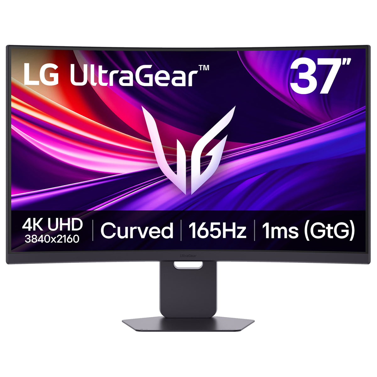 LG - UltraGear 37" VA 165Hz, 1ms, Monitor FreeSync Premium Pro Gaming Monitor with DisplayHDR 600 (HDMI, DP, USB-C) - Black