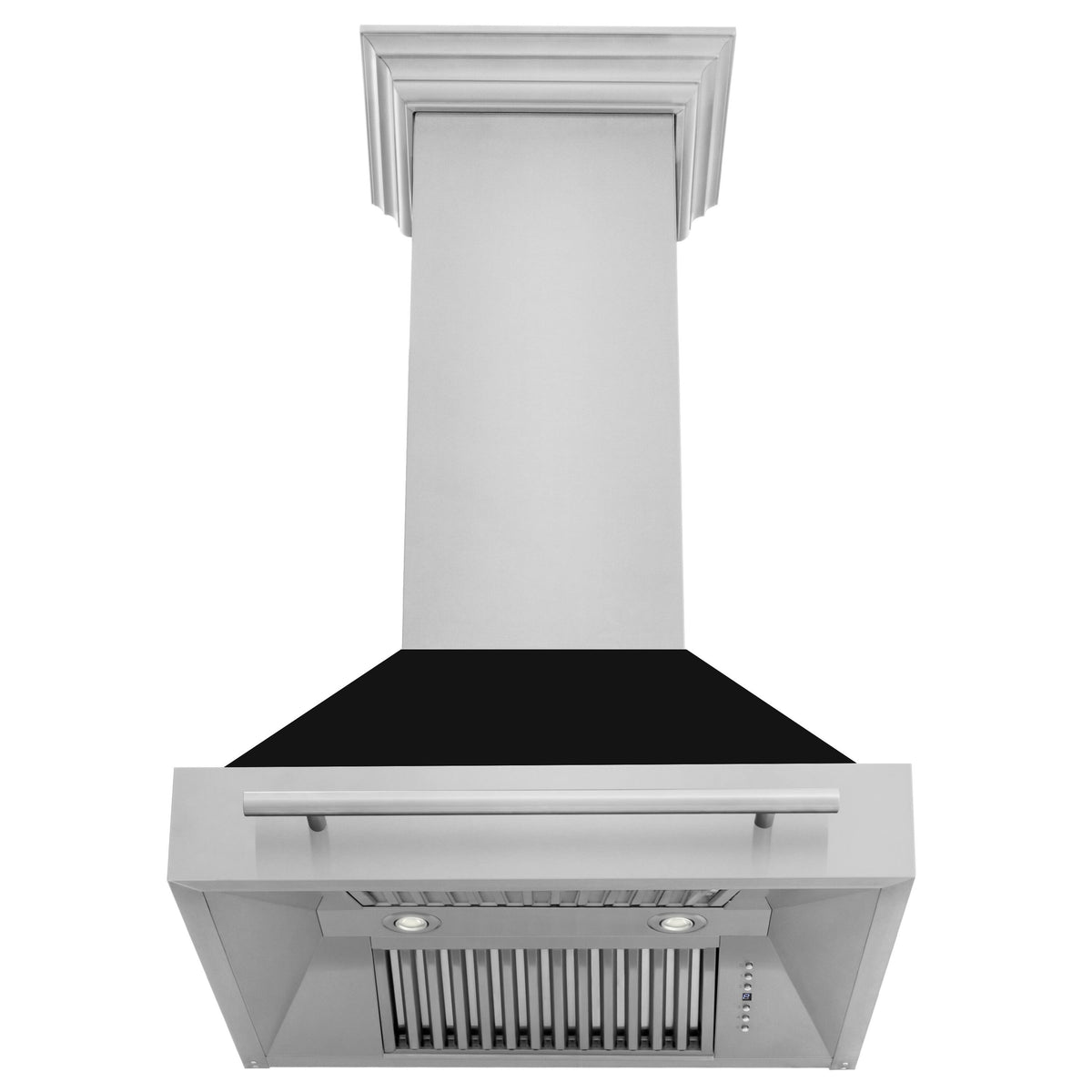 ZLINE - 30 inches - Externally Vented - Wall Range Hood - Black Matte
