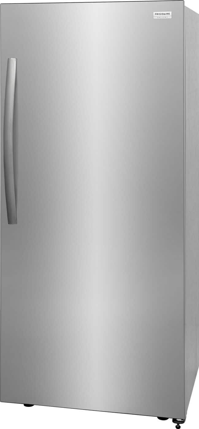 Frigidaire - 32 in. Wide 19 Cu. Ft. Single Door Refrigerator - Stainless Steel