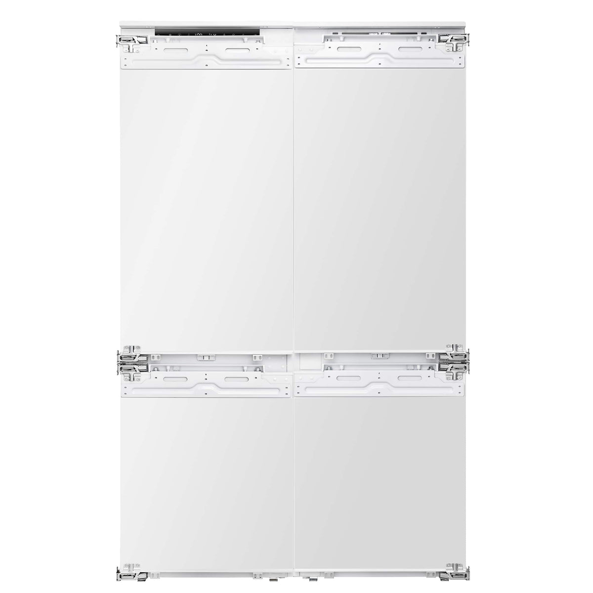 Forno Appliances - Rivestito 16.9 Cu. Ft. 42" Built-In Counter-Depth Panel Ready Bottom Freezer Refrigerator with Ice Maker - White