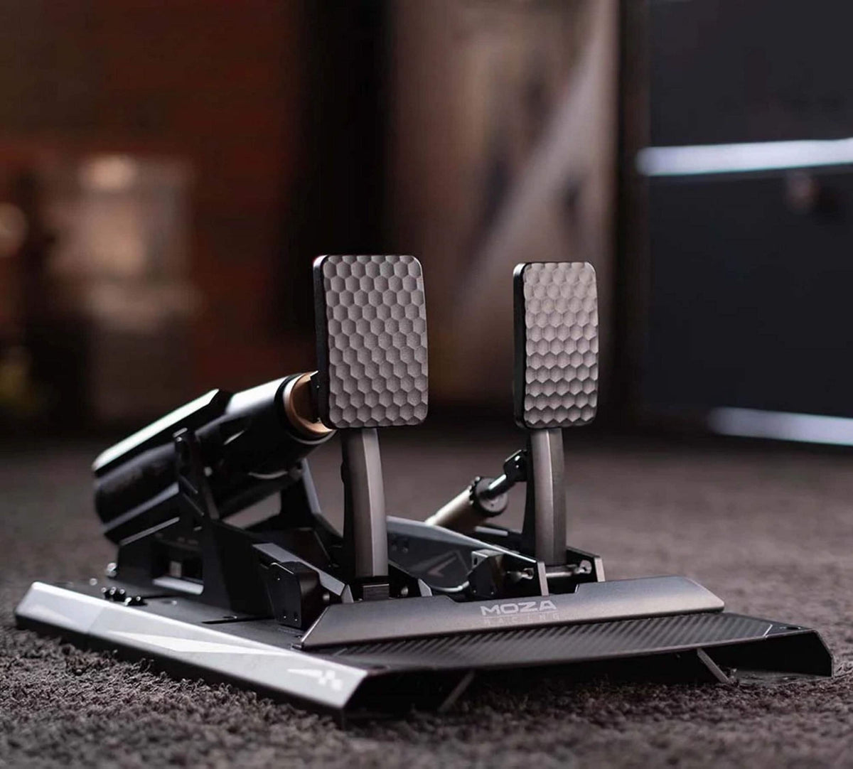 Moza Racing - mBooster Sim Racing Pedal Set (with CRP2 Throttle) for Windows