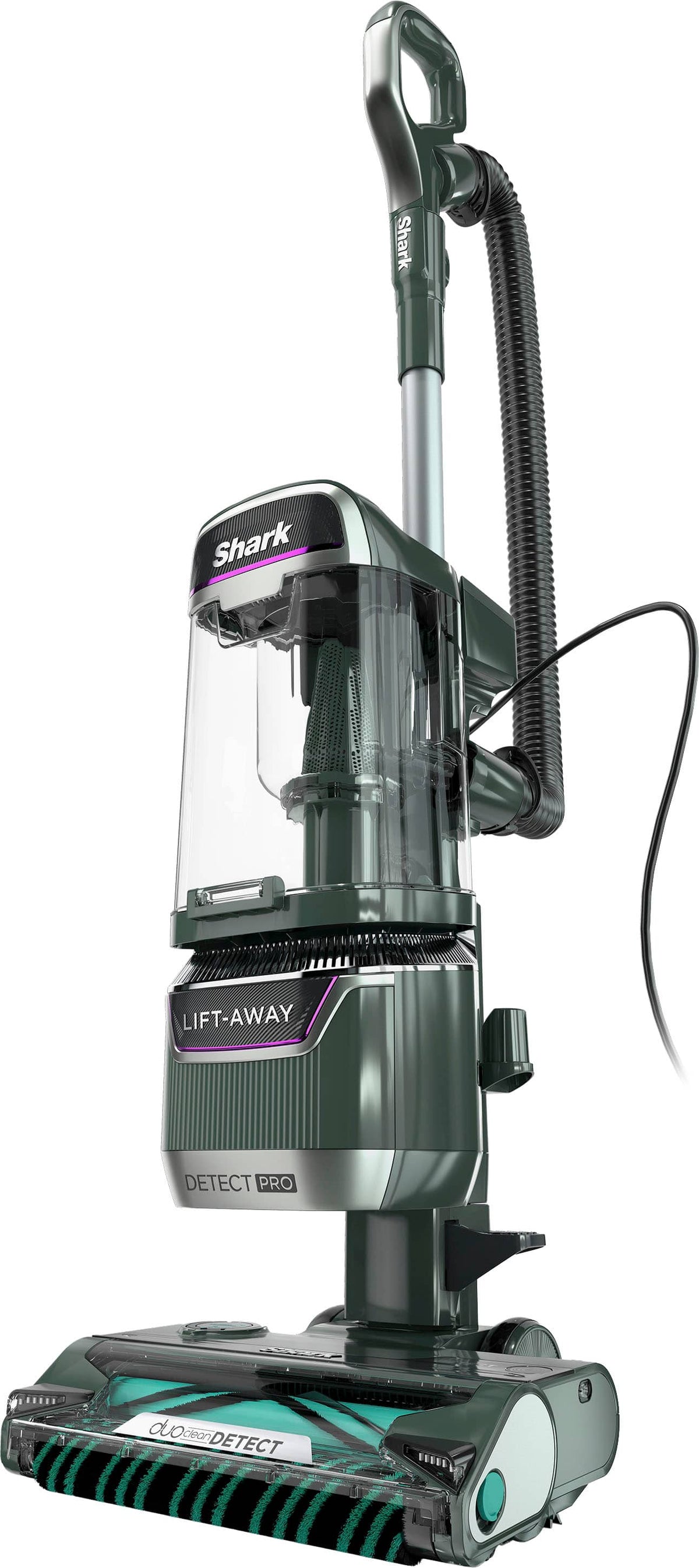 Shark - Detect Pro Lift-Away ADV Bagless Upright Vacuum with DuoClean Detect, Anti-Allergen, and Odor Neutralizer Technology - Evergreen