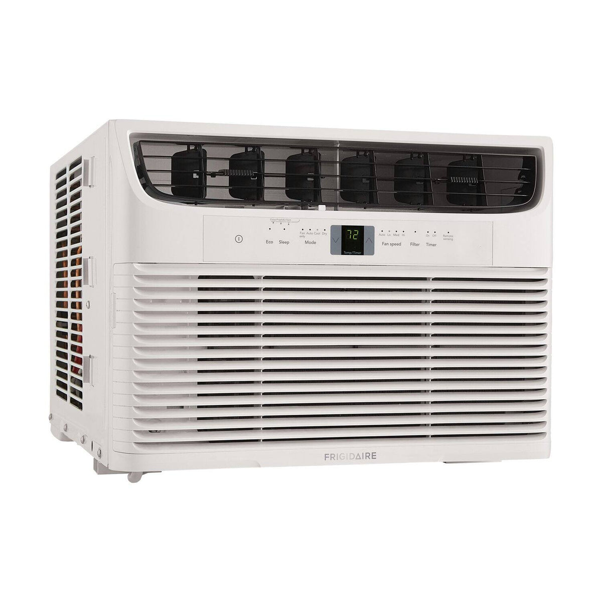 Frigidaire - 115V 12,000 BTU 550 Sq. Ft. Smart Window Air Conditioner with Remote - White