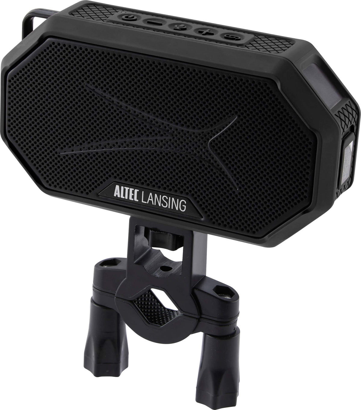 Altec Lansing - Bluetooth HydraMini 2.0 EverythingProof Portable Speaker - Black/Gray