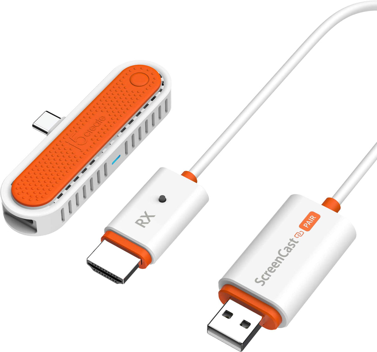j5create - ScreenCast Mini HDMI FHD Wireless Display Adapter - White
