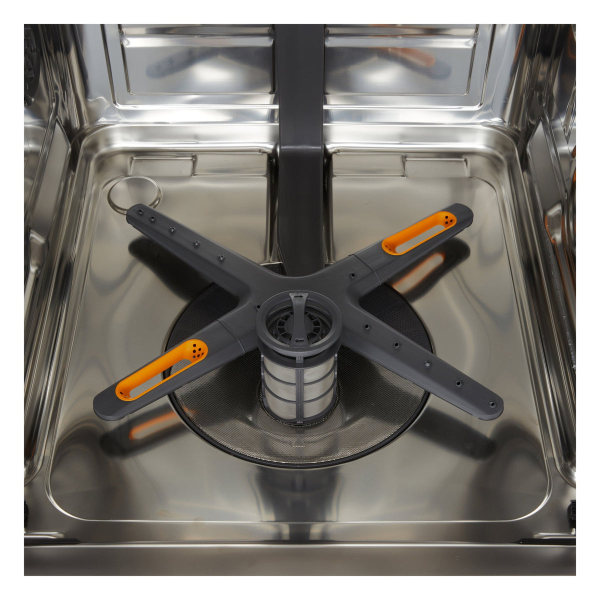 LG - FlushFit 24" Top Control Smart Built-In Stainless Steel Tub Dishwasher with 3rd Rack, AutoVent Dry and 46dBA - Stainless Steel