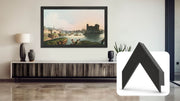 Deco TV Frames - 55" Slim Bezel for Samsung The Frame TV - Museum Espresso