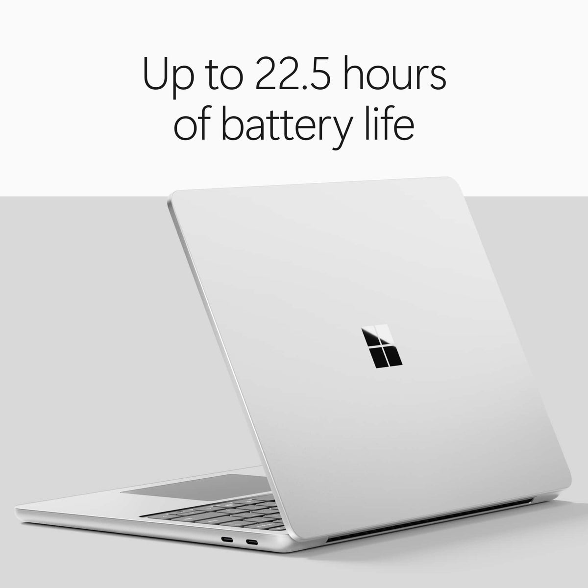 Microsoft - Surface Laptop - 13" 2K Touchscreen - Snapdragon X2 Plus (6 Core) 2026 - 16GB - 256GB UFS - Platinum
