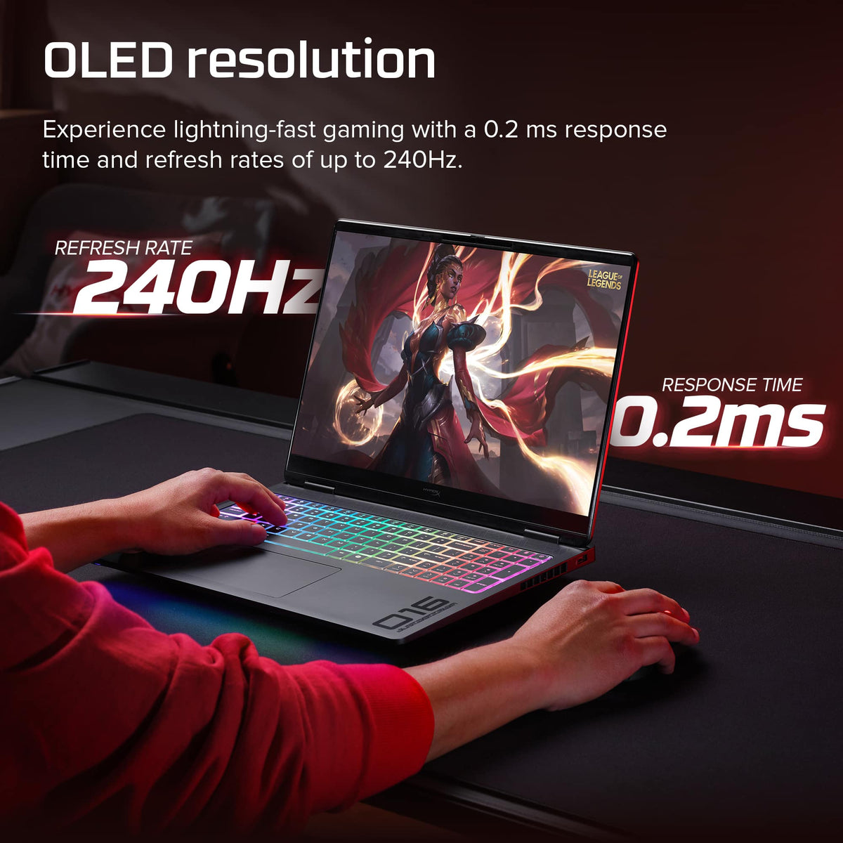 HyperX - OMEN MAX 16" 2K OLED Gaming Laptop - Intel Core Ultra 9 290HX 2026 - 32GB Memory - NVIDIA GeForce RTX 5070 Ti - 1TB SSD - Shadow Black